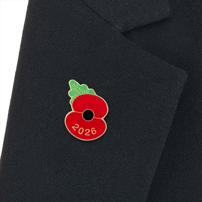 2026 Dated Poppy Lapel Pin - £10 - Image 2