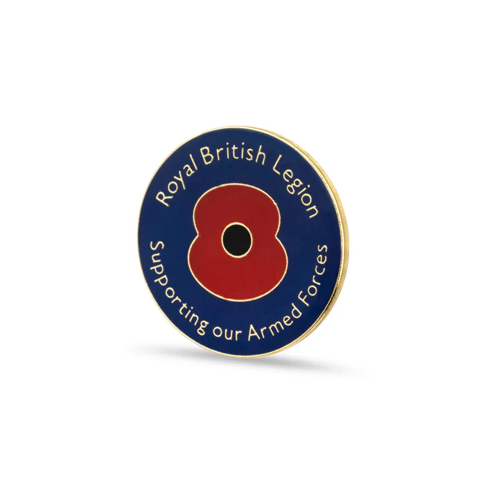 Armed Forces Day Poppy Lapel Pin - Image 3