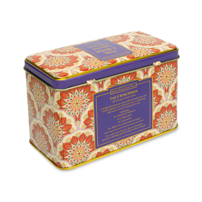 Art Deco Fruit and Herbal Tea Tin - Image 2