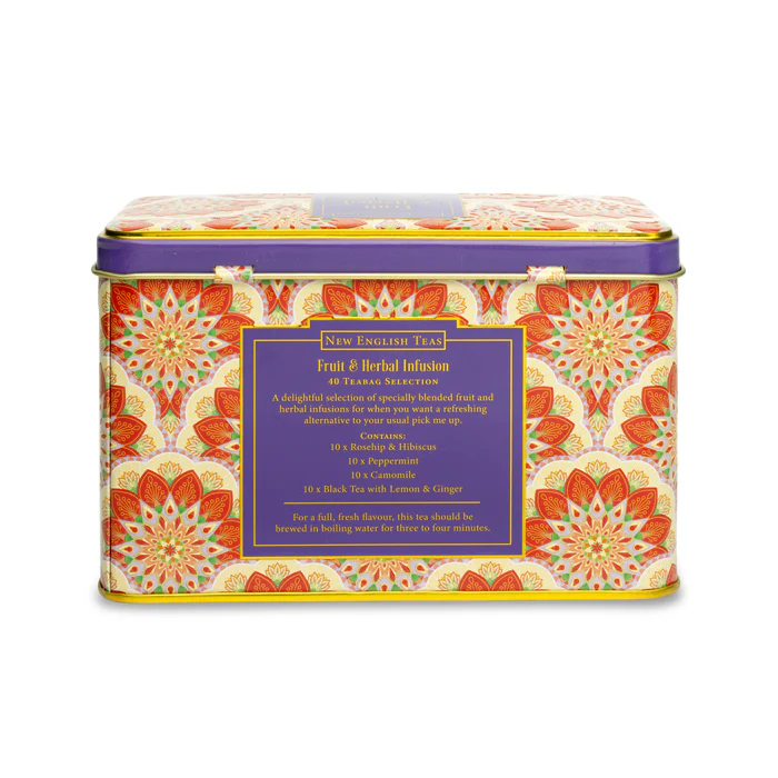 Art Deco Fruit and Herbal Tea Tin - Image 3