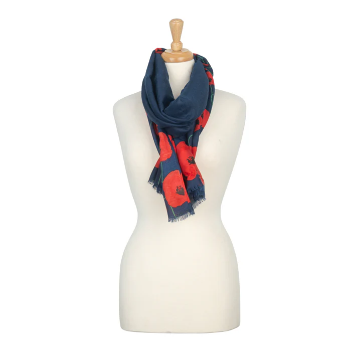Blossoming Poppies Scarf - Image 2