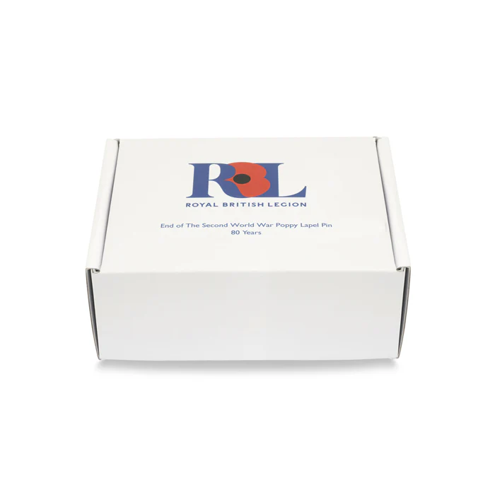 End of the Second World War 80 Years Poppy Lapel Pin - Image 13