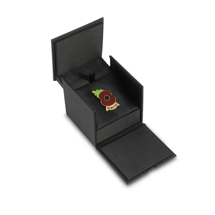 End of the Second World War 80 Years Poppy Lapel Pin - Image 7