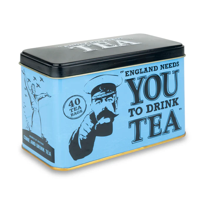 England Needs You Tea Tin Traditional English Tea - Image 2