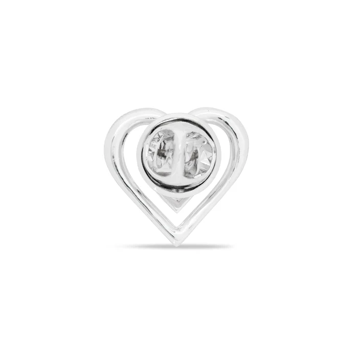 Eternity Crystal Heart Poppy Pin - Image 4