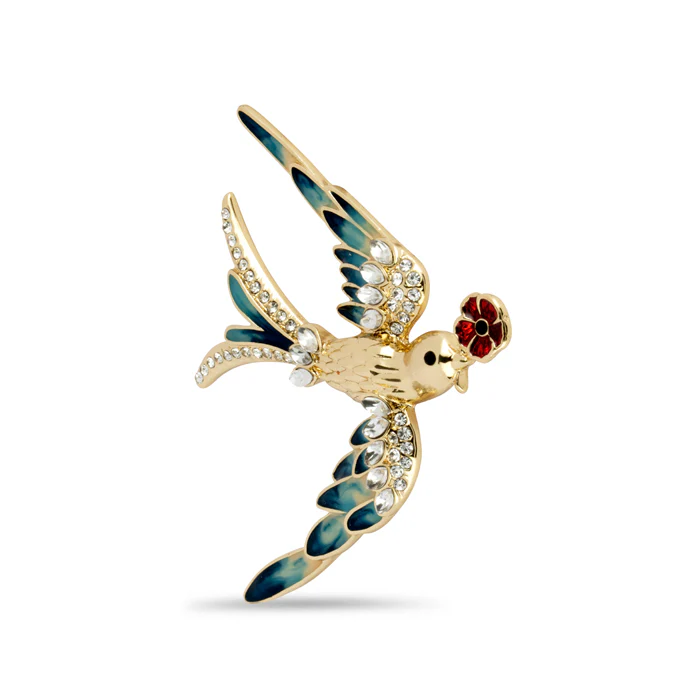 Flying Nightingales Brooch - Image 3