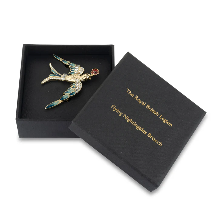 Flying Nightingales Brooch - Image 4
