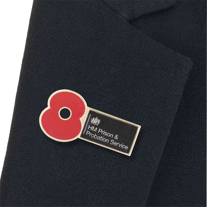 HM Prison & Probation Service Poppy Pin - Image 3