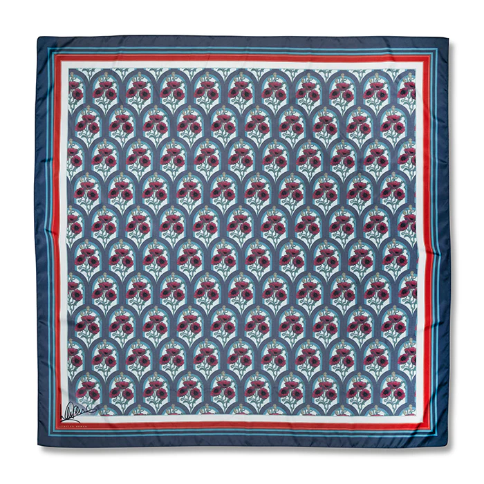 Laurence Llewelyn-Bowen Art Deco Poppy Scarf - Image 4