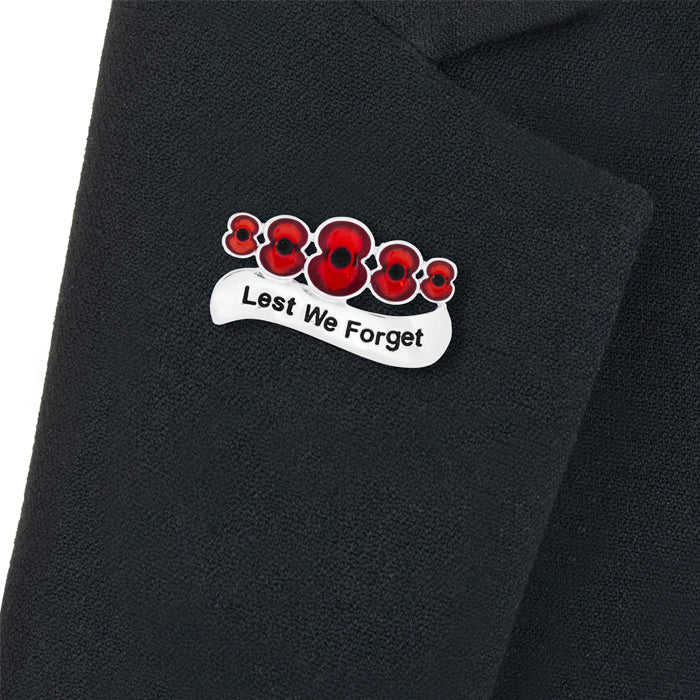 Lest We Forget Poppy Bar Pin - Image 5