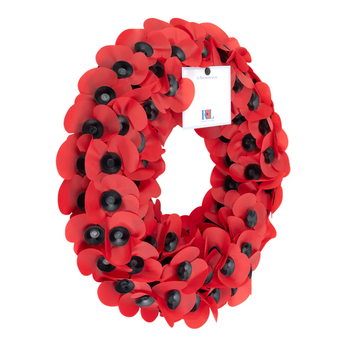 Medium Layered Poppy Wreath (Type G) - Image 3