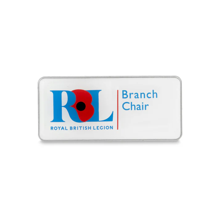 MEMBERS RBL Branch Chair Badge