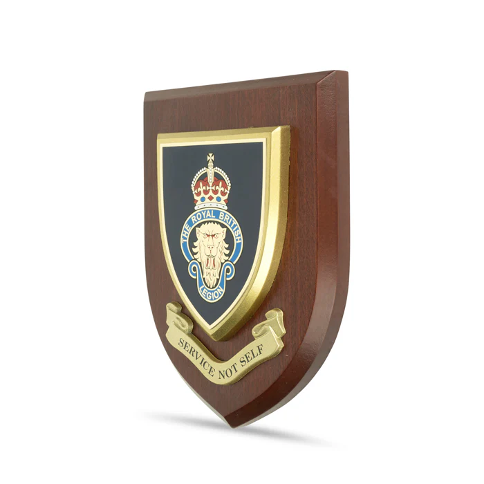 MEMBERS RBL Wall Shield 7x6 Hand Painted - Image 2