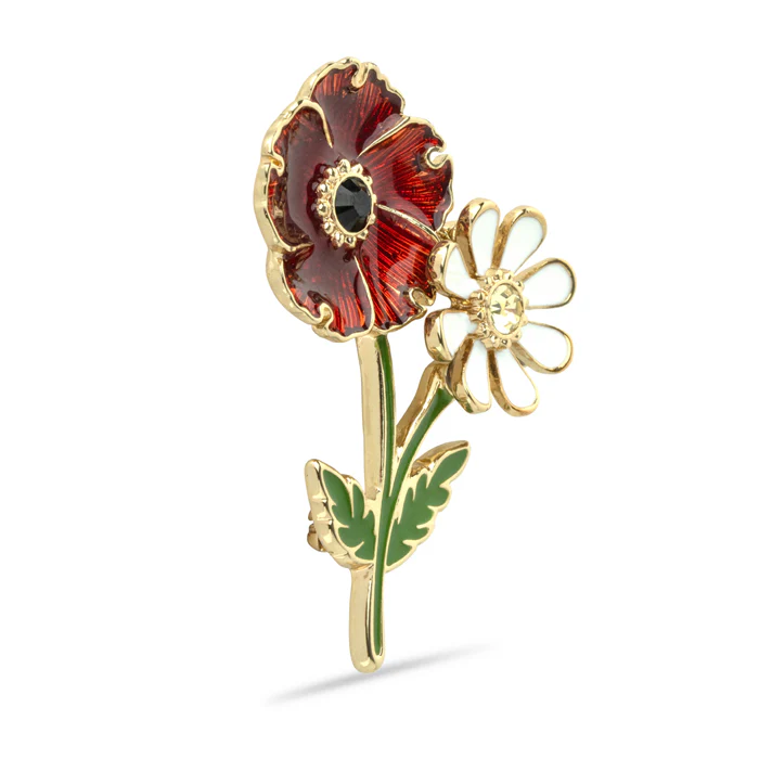 Poppy & Daisy Brooch - Image 3