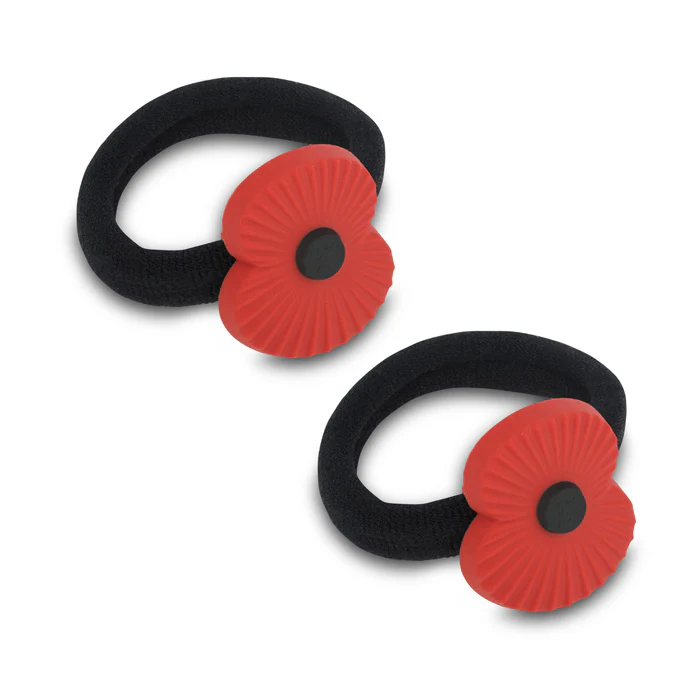 Poppy Hair Bobbles - 2 Pack - Image 2