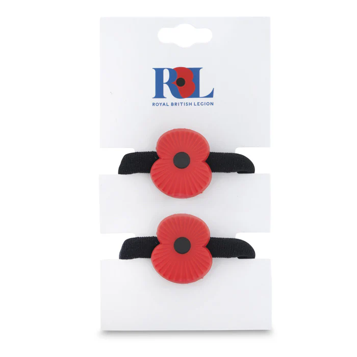 Poppy Hair Bobbles - 2 Pack - Image 3