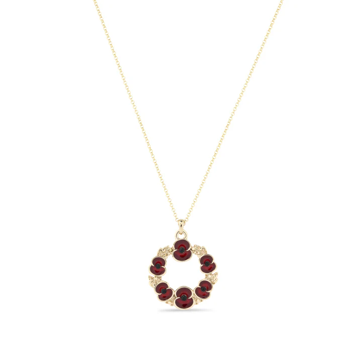 Poppy Wreath Necklace - Image 2