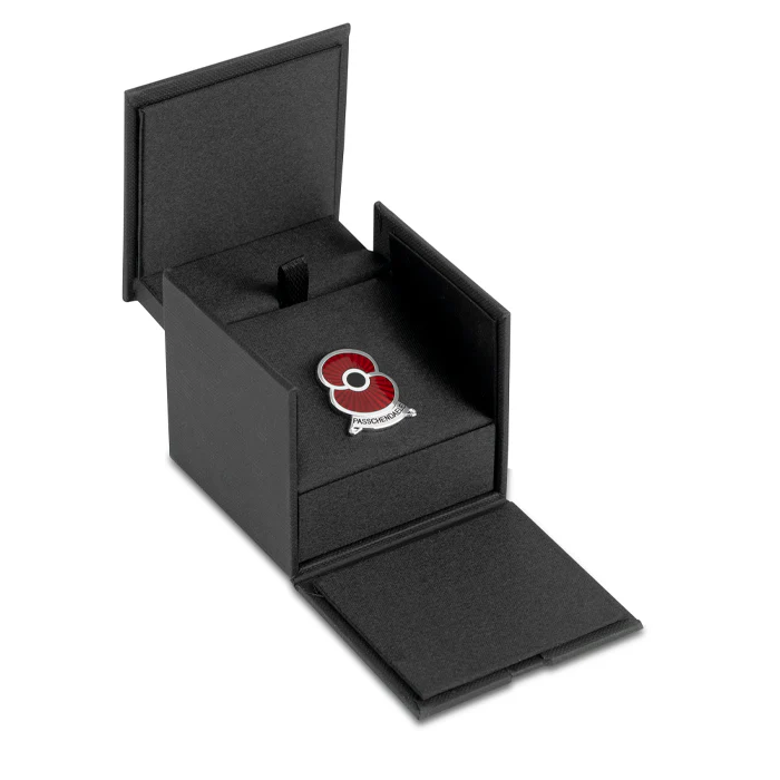 Remembering Passchendaele Poppy Lapel Pin - Image 7