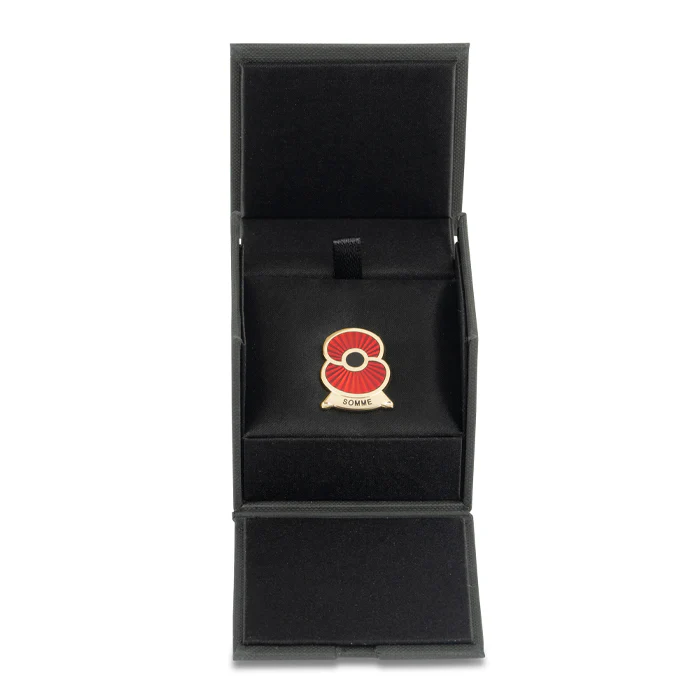 Remembering Somme Poppy Lapel Pin - Image 7