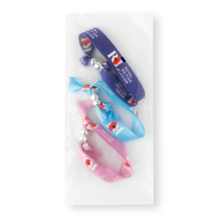 Royal British Legion Small Festival Bands - Pack of 3 - Image 5