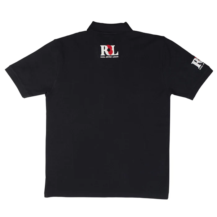 Royal British Legion Navy Blue Polo Shirt - Image 5