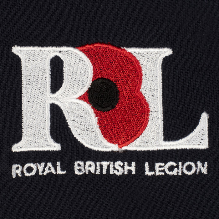 Royal British Legion Navy Blue Polo Shirt - Image 7