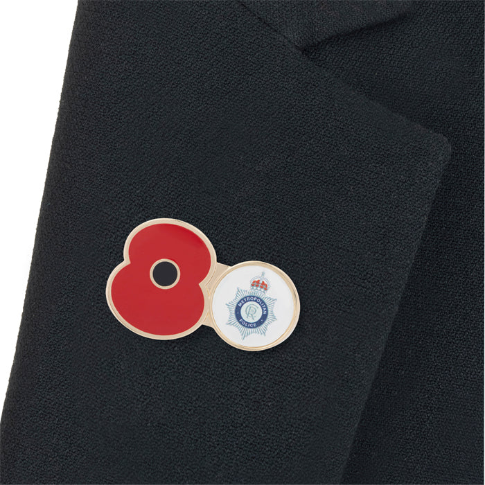 Metropolitan Police Service Poppy Pin - Image 4