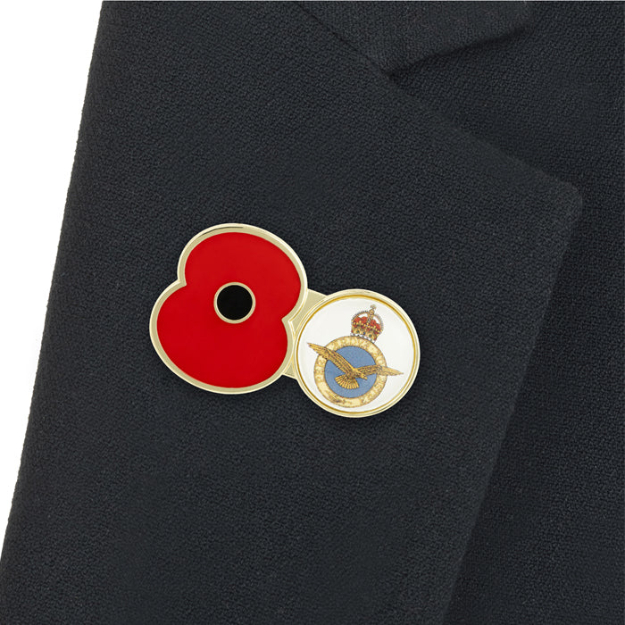 Royal Air Force Service Poppy Pin - Image 2