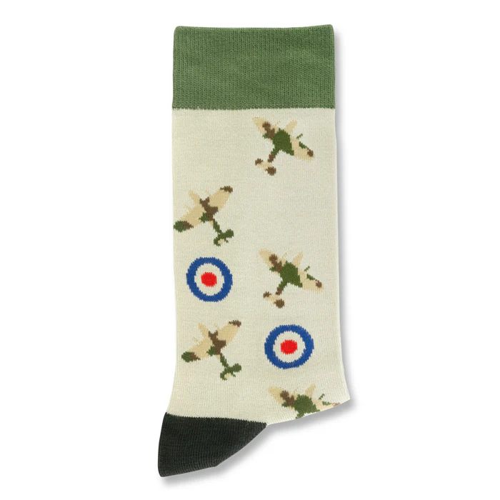 Spitfire Camouflage Bamboo Socks - Pack of 3 - Image 6