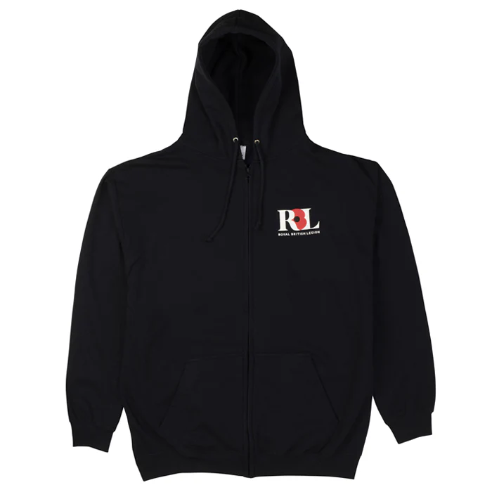 Royal British Legion Navy Blue Hoodie - Image 5