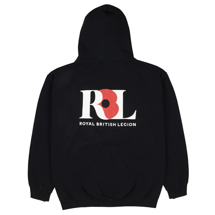 Royal British Legion Navy Blue Hoodie - Image 6