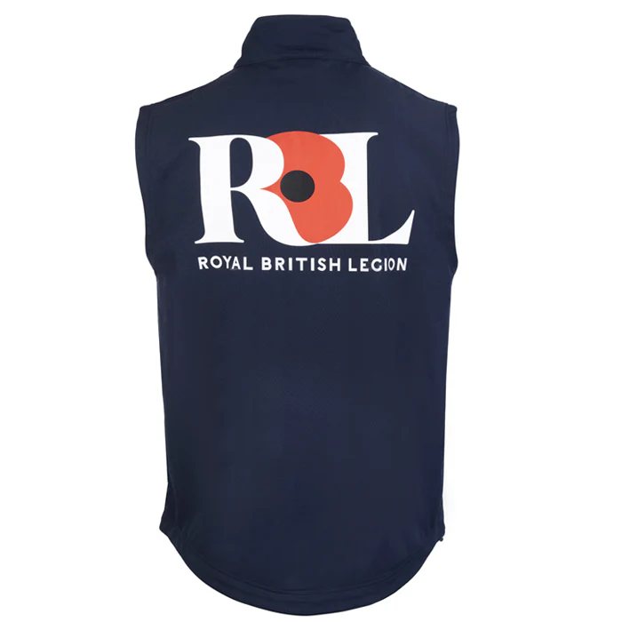 Royal British Legion Soft Shell Gilet - Image 2