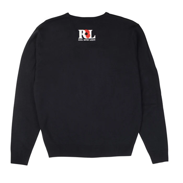Royal British Legion V-Neck Jumper - Image 6
