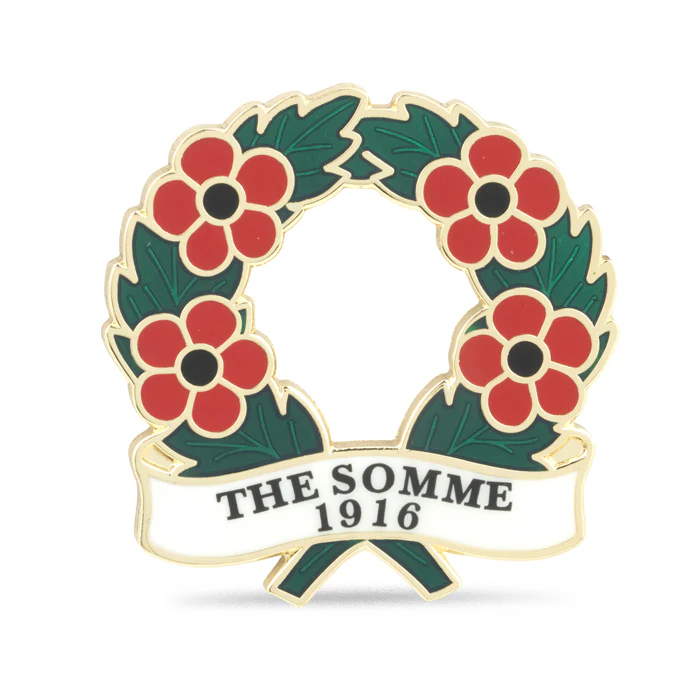 The Somme 1916 Poppy Wreath Badge