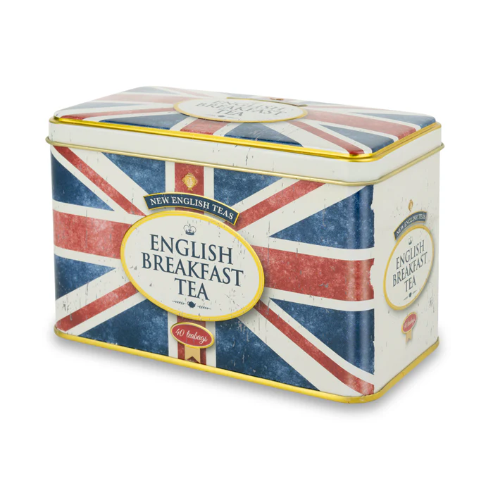 Union Jack Tea Tin Traditional English Tea - Image 3