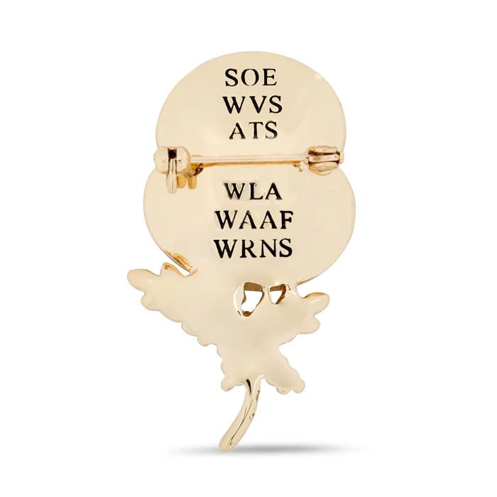 Women of the Second World War Poppy Brooch - Image 4