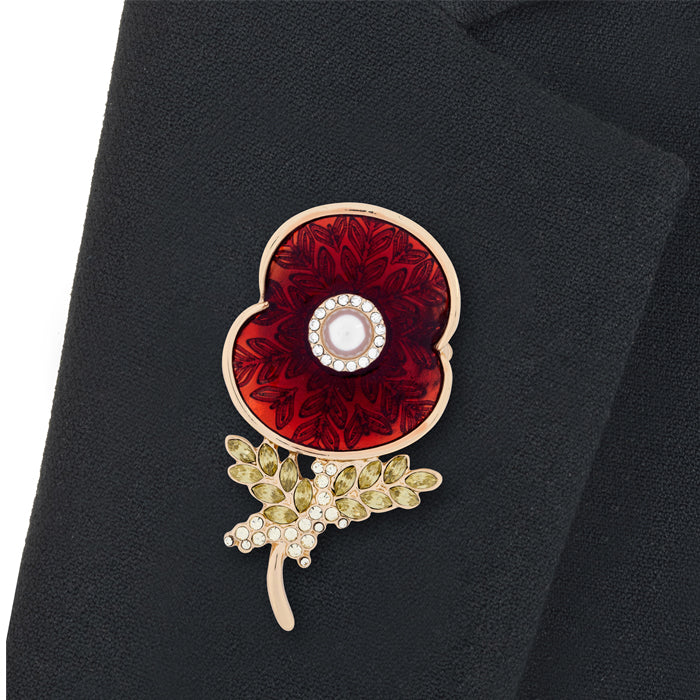 Women of the Second World War Poppy Brooch - Image 5