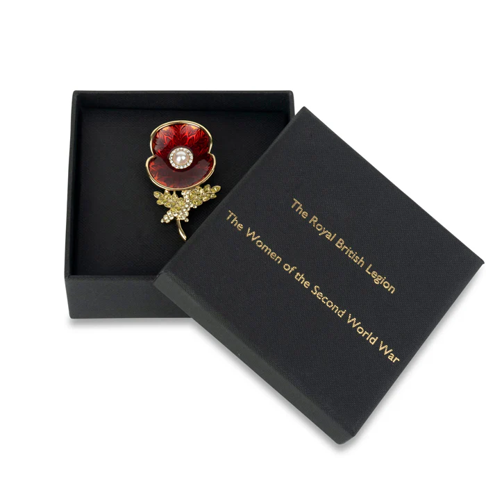Women of the Second World War Poppy Brooch - Image 6