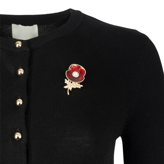 Women of the Second World War Poppy Brooch - Image 7