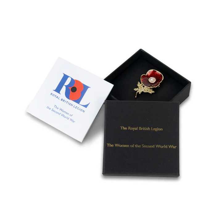 Women of the Second World War Poppy Brooch - Image 9